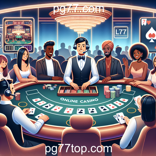 A Experiência Imersiva dos Jogos Live Dealer no pg77.com